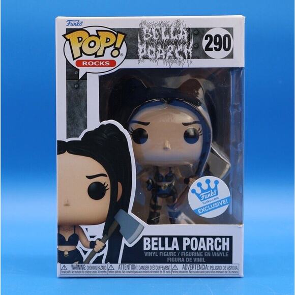 FUNKO POP ! BELLA POARCH 290 FUNKO EXCLUSIVE POP ROCKS - Picture 1 of 6